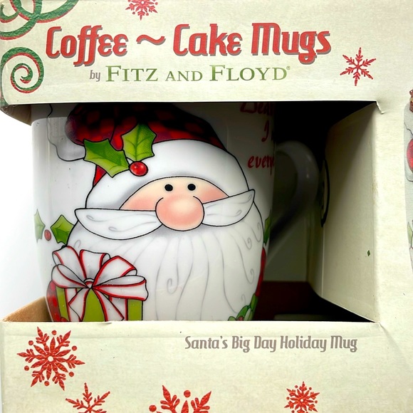 Fitz and Floyd Other - Coffee Cake Baking Mugs